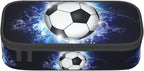 SNAPMADE Soccer Ball Pencil Box Sports Pencil Case - Image 5