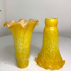 Bieye LS98 Lily Flower Blown Glass Lampshade - Image 5