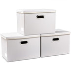 PRANDOM Large Stackable Storage Bins by Prandom