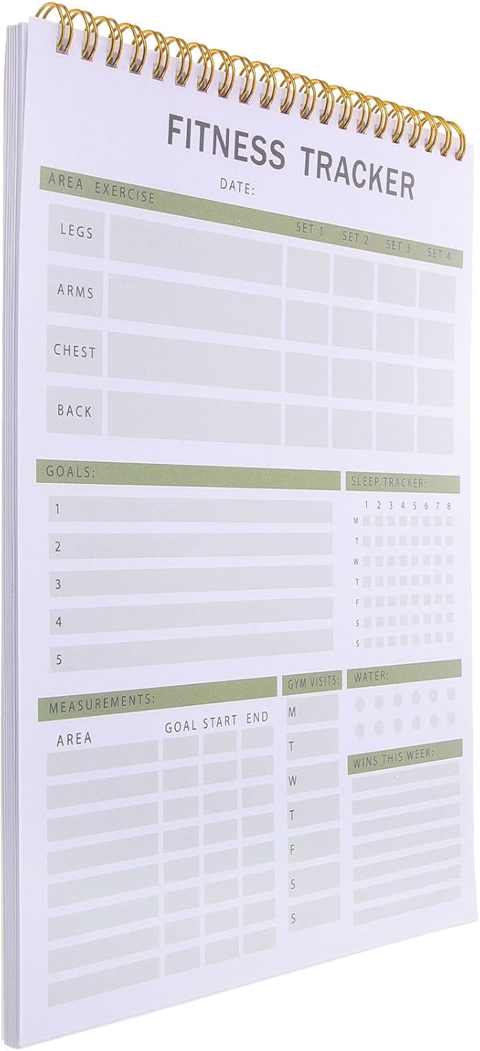 CIYODO Fitness Journal Notebook Workout Planner by CIYODO