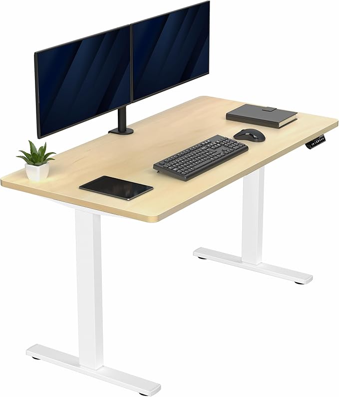 VIVO Electric 55 x 28 in Standing Desk, Memory Height Adjustment, 1B Series by VIVO