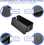 Cable Organizer Box Set of Three, Power Cover Cord Holder Surge Protector - Image 3