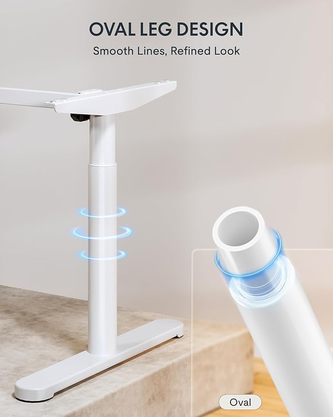 FLEXISPOT Solid Rubberwood Electric Standing Desk - Image 4