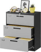 Fesbos 3 Drawer Lateral File Cabinet by Fesbos