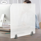 Desk Divider, Privacy Desk Screen, Frosted Acrylic Partitions - Image 2