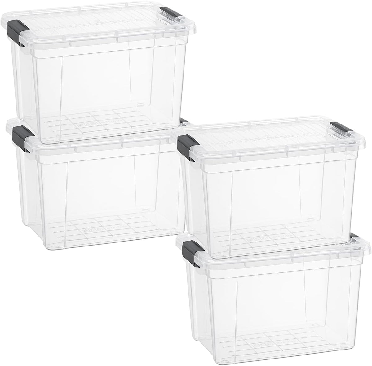 Superio Clear Storage Boxes