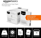 Amazon Basics Multipurpose Copy Printer Paper, 20 lb, 8.5 x 11 Inches, 10 Reams - Image 3