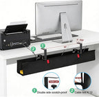 Under Desk Cable Management Tray, Clamp/Screw Mount Desk Cable Management - Image 3