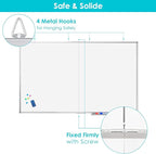 White Board Dry Erase 60x40, Large Magnetic Whiteboard Maxtek Dry Erase Boards - Image 6