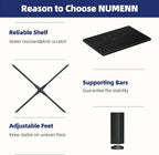 NUMENN 6-Tier Bookshelf Triple Column Bookcase - Image 6