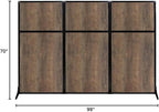 Versare Workstation Partition | Portable Wall Divider | Modern Office Cubicle | - Image 8
