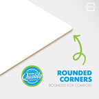 Scribbledo 6 Pack Small White Board Dry Erase Boards Classroom Pack Mini White - Image 9