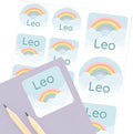 Large Name Labels for Kids by Teddylabels