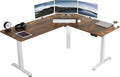 VIVO Electric Corner 63 x 55 inch L-Shaped Standing Desk, Memory Height by VIVO