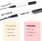 Blynkie Dry Erase Markers Bulk Pack of 102 Chisel Tip Black Whiteboard Markers - Image 4
