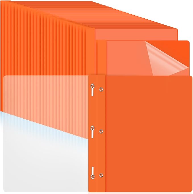 Feifeiya 48 Pack Plastic Report Covers by Feifeiya