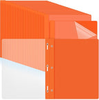 Feifeiya 48 Pack Plastic Report Covers by Feifeiya