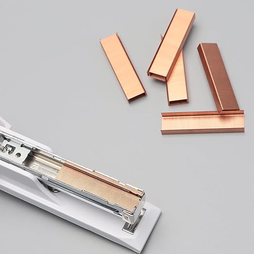 NatSumeBasics Rose Gold Staple 6000 Colored Staples Copper Color Staples - Image 4