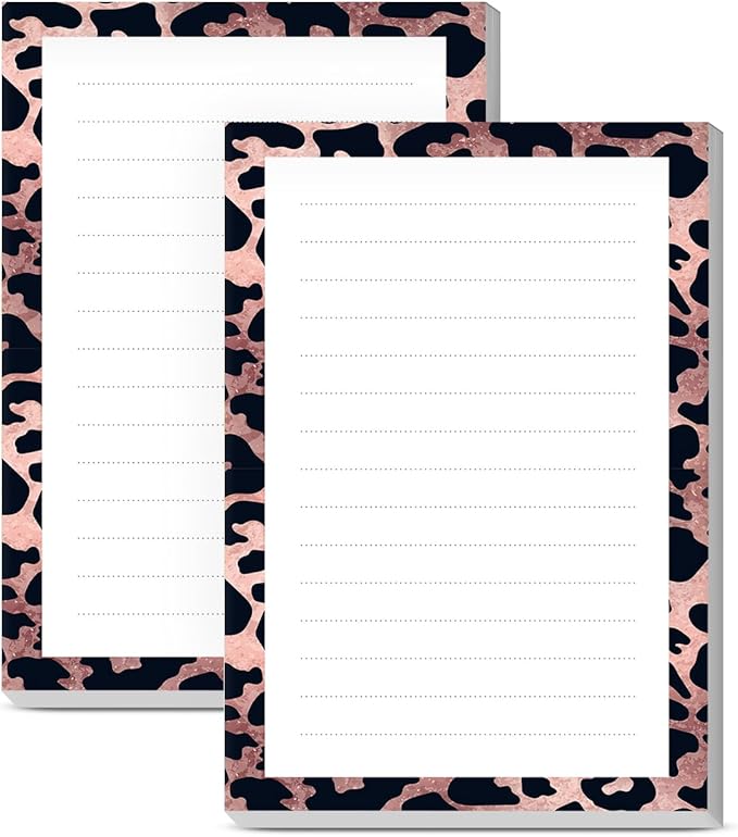 SXboxing Sticky Notes 4X6 Inches, 2 Pack Large Cute Self-Stick Pads, Bright by SXboxing