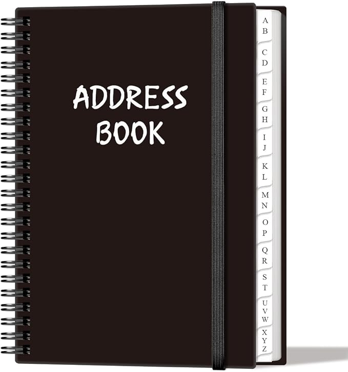 Address Book with Alphabetical Tabs by Heveboik