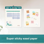 ViVin Super Sticky Easel Pad, 25 x 30 Inches Flip Chart Paper - Image 4