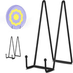 Decolore 3 Pack 12 Inch Black Picture Stands Plate Stands by Decolore
