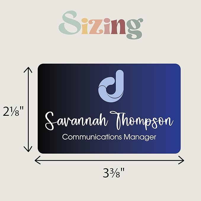 Custom Name Tag Full Color - Image 3