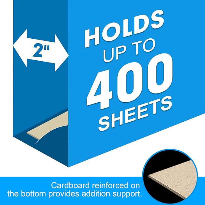 Extra Capacity Hanging File Folders, RAZCC 30 Pack Letter Size Reinforced - Image 3