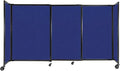 Versare Straightwall Sliding Portable Wall Partition | Freestanding Office by VERSARE