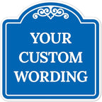 Custom Decorative Sign, Personalized Metal Sign by SigoSigns