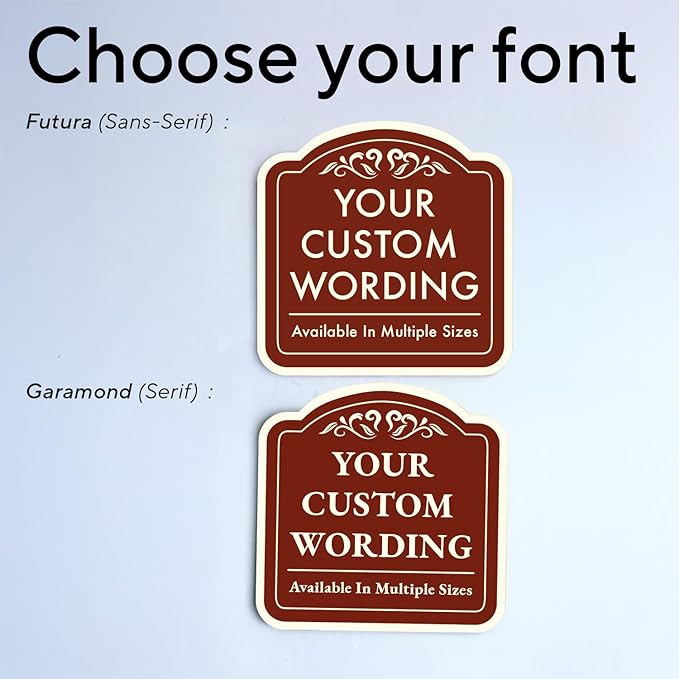 Custom Decorative Outdoor Metal Sign - Image 9