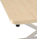 Decoholic Light Wood Small Single 24 inch Scissors Lift Keyboard and Mouse Riser - Image 8