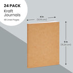 Paper Junkie Notebooks Bulk, 48 Lined Pages, 4 x 6 in Mini Journals - Image 3