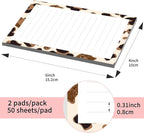 SXboxing Sticky Notes 4X6 Inches, 2 Pack Large Cute Self-Stick Pads, Bright - Image 4