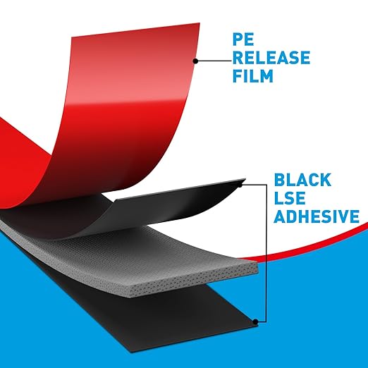 EMITEVER Double Sided Tape Heavy Duty, Tesa Adhesive Mounting Tape Waterproof - Image 2