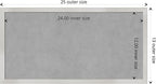 Amanti Art Silver Framed Magnetic Board 13x25 Small Vision Board - Image 4