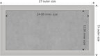 Amanti Art Silver Framed Magnetic Board 15x27 Small Vision Board - Image 4