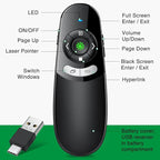 2 in 1 USB Type C Presentation Clicker - Image 6