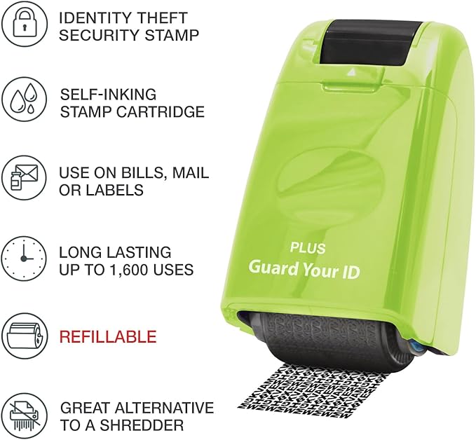Guard Your ID Identity Protection Stamp Roller - Image 4