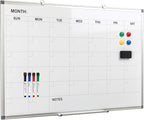 Comix Magnetic Dry Erase Calendar Whiteboard, 36 x 24 Inches Monthly Calendar by Comix