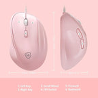 Micropack Ergonomic Mouse Wired - Image 3