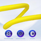 Split Wire Loom Tubing, 25ft Cord Protectors from Pets No Chew, Flexible Wire - Image 4