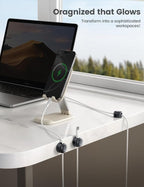 12Pack Magnetic Cord Organizer Cable Clips - Image 4
