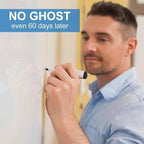AFMAT Dry Erase Board Sticker, 48 x 36 inches White Board Wallpaper, Dry Erase - Image 2