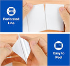 L LIKED 3" x 2" Blank Removable Labels - Image 4