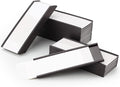 LLPT Magnetic Label Holder 4" x 2" 26 Packs C Channel White Paper Cards by LLPT-AllAboutAdhesiveTapes