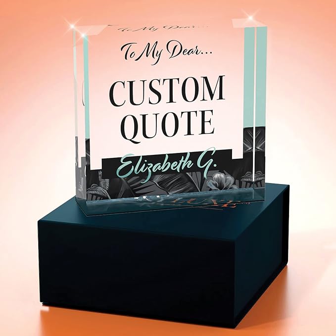 Custom Acrylic Sign Personalized, Custom Desk Name Plate, 18 Styles, - Image 3