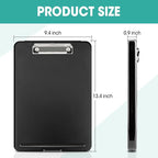 7 Pack Clipboard with Storage, High Capacity Storage Clipboard 8.5 x 11 with - Image 2