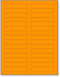 NextDayLabels 8-1/2 x 11 Neon Color High Light Fluorescent Labels by NextDayLabels