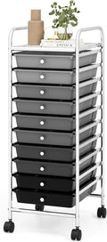 GLACER 10 Drawers Rolling Cart, Storage Cart by GLACERGrowupinhappiness